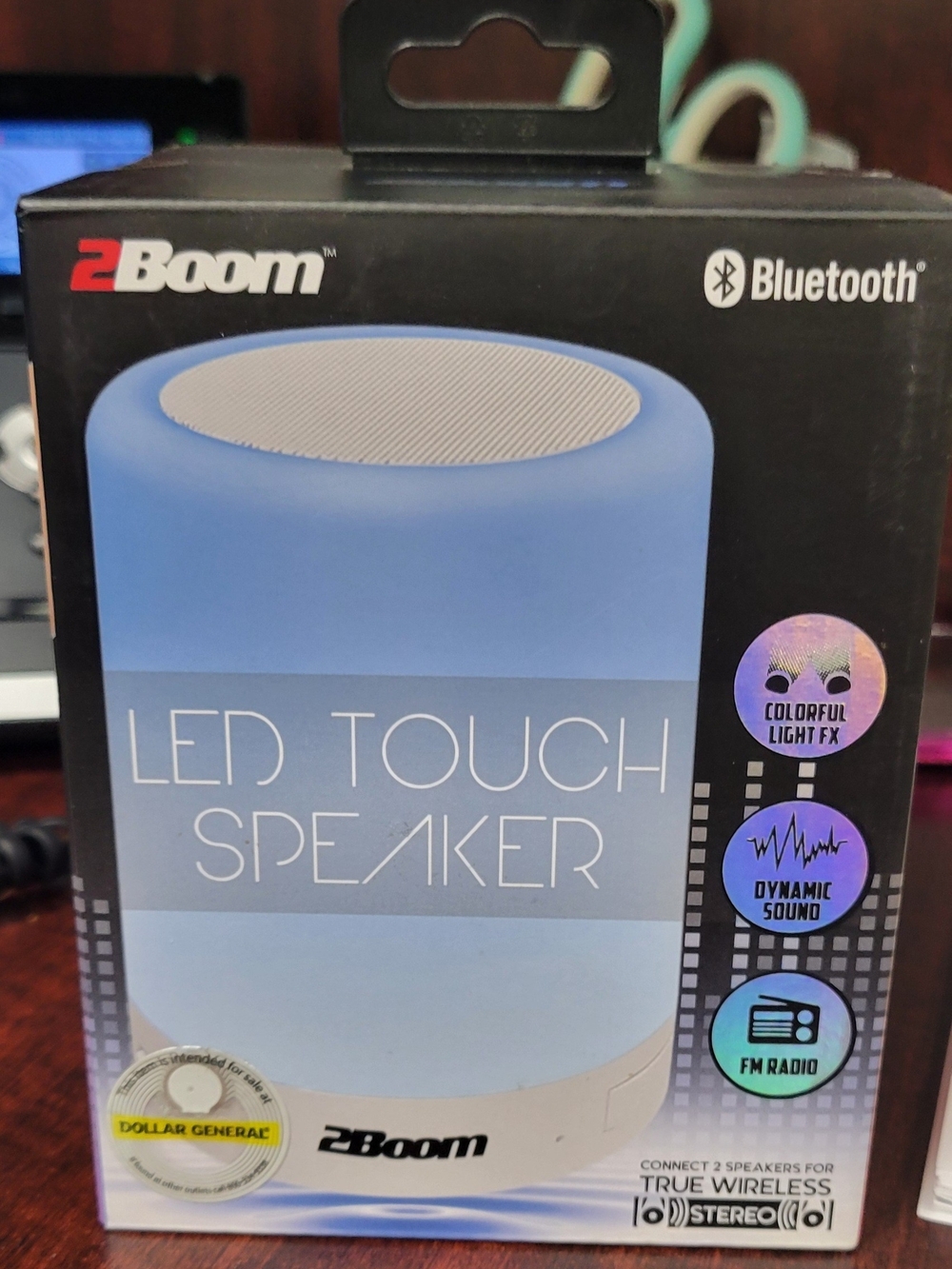 Blue LED Touch Bluetooth Speaker